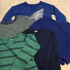 Lot of Kids Long sleeved Shirts (5) - GAP - Size 5